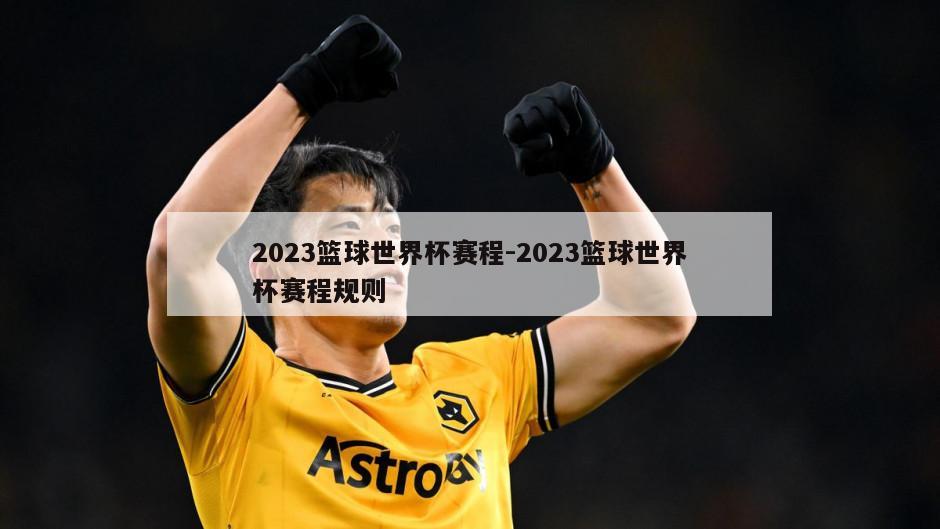 2023篮球世界杯赛程-2023篮球世界杯赛程规则