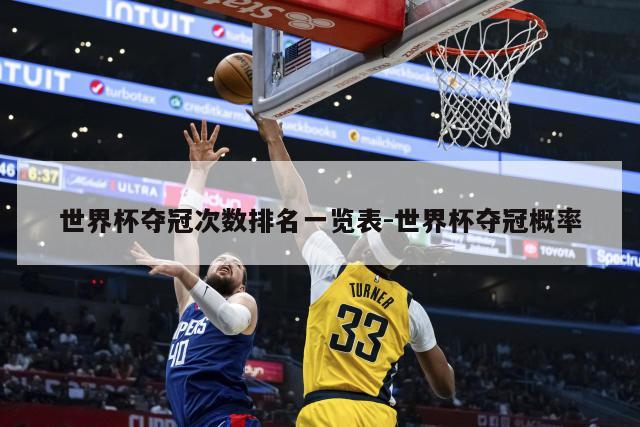 世界杯夺冠次数排名一览表-世界杯夺冠概率